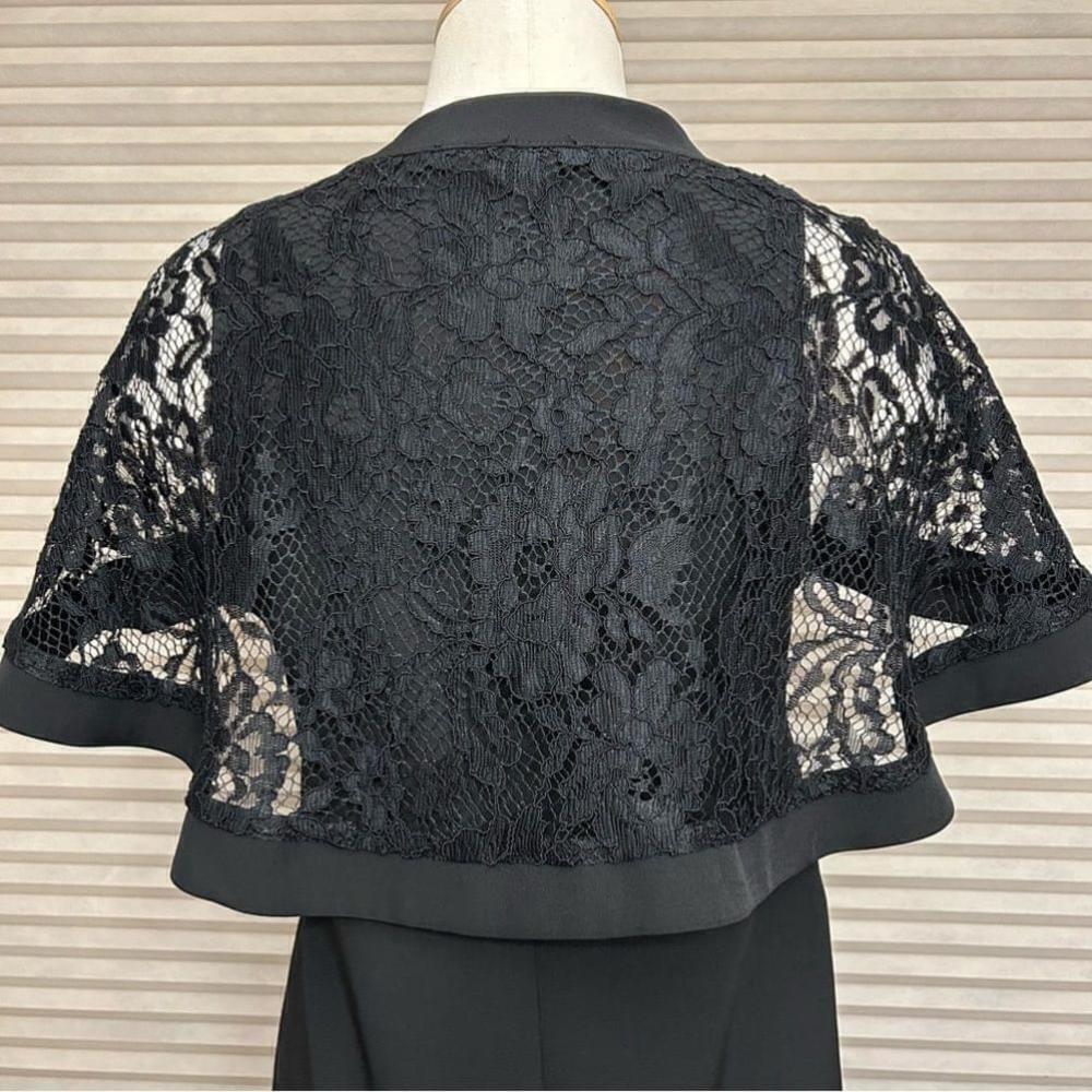 Rinascimento Italian Dress with Lace Shawl/Small - Picture 3 of 8